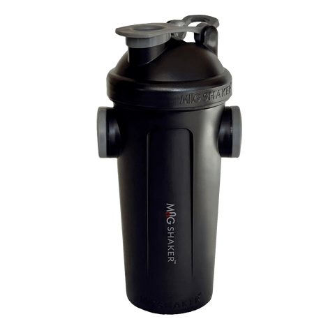 Mag Shaker magnetic shaker bottle in Black