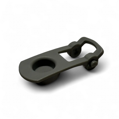 Stone colored flip lid replacement accessory for magnetic Mag Shaker bottle